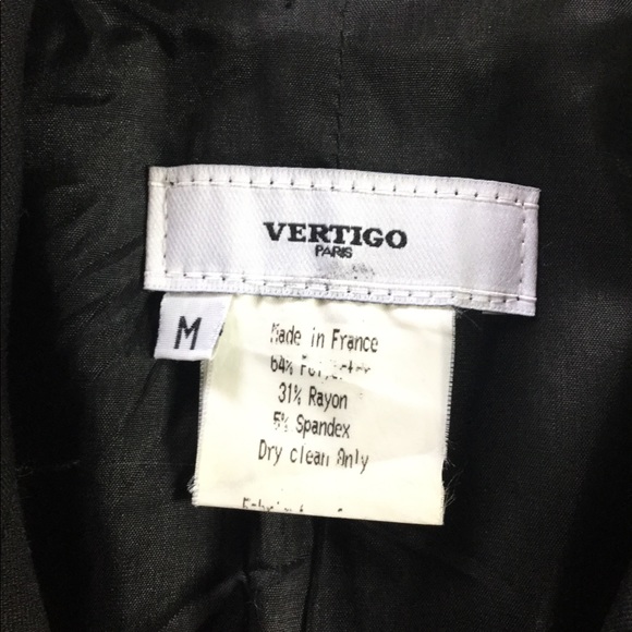 Vintage Vertigo Ruched Fitted Jacket. EUC - Picture 7 of 8